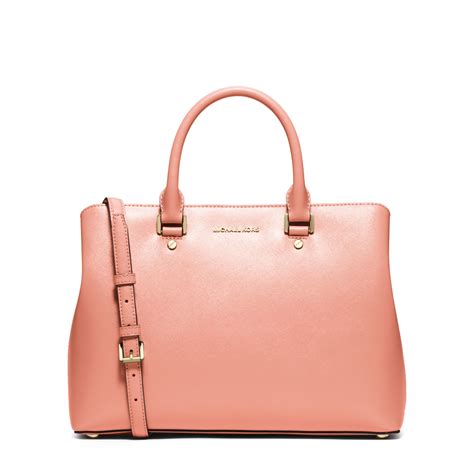 michael kors savannah large patent saffiano leather satchel|Michael Kors Large Savannah Satchel .